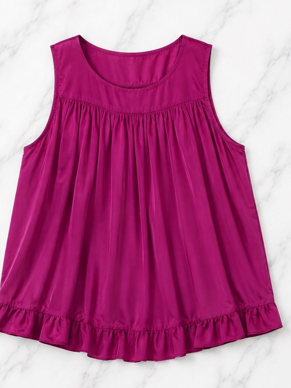 Alicia Levine all ruffle open back top